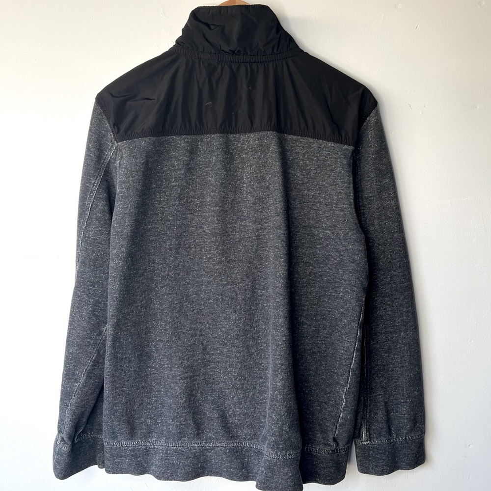DKNY Jeans Quarter Button Knit Pullover, L - Picture 7 of 8